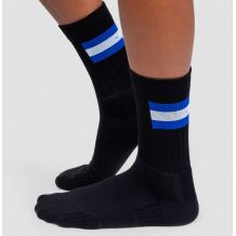 DAMSKIE SKARPETY ON RUNNING TENNIS SOCKS BLACK/INDIGO ROZMIAR EU 42-43 (8,5-9,5 US)