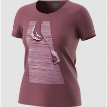 DYNAFIT X SIMON CHARRIERE TEE W DARK ROSE NOWA KOSZULKA SPORTOWA ROZMIAR 34/XS <is>