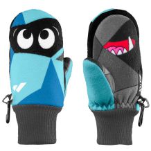 DZIECIĘCE RĘKAWICE NARCIARSKIE ZANIER CUDDLY MITTEN BLACK/WHITE ROZMIAR 1(S) - WIEK 2-3 LATA