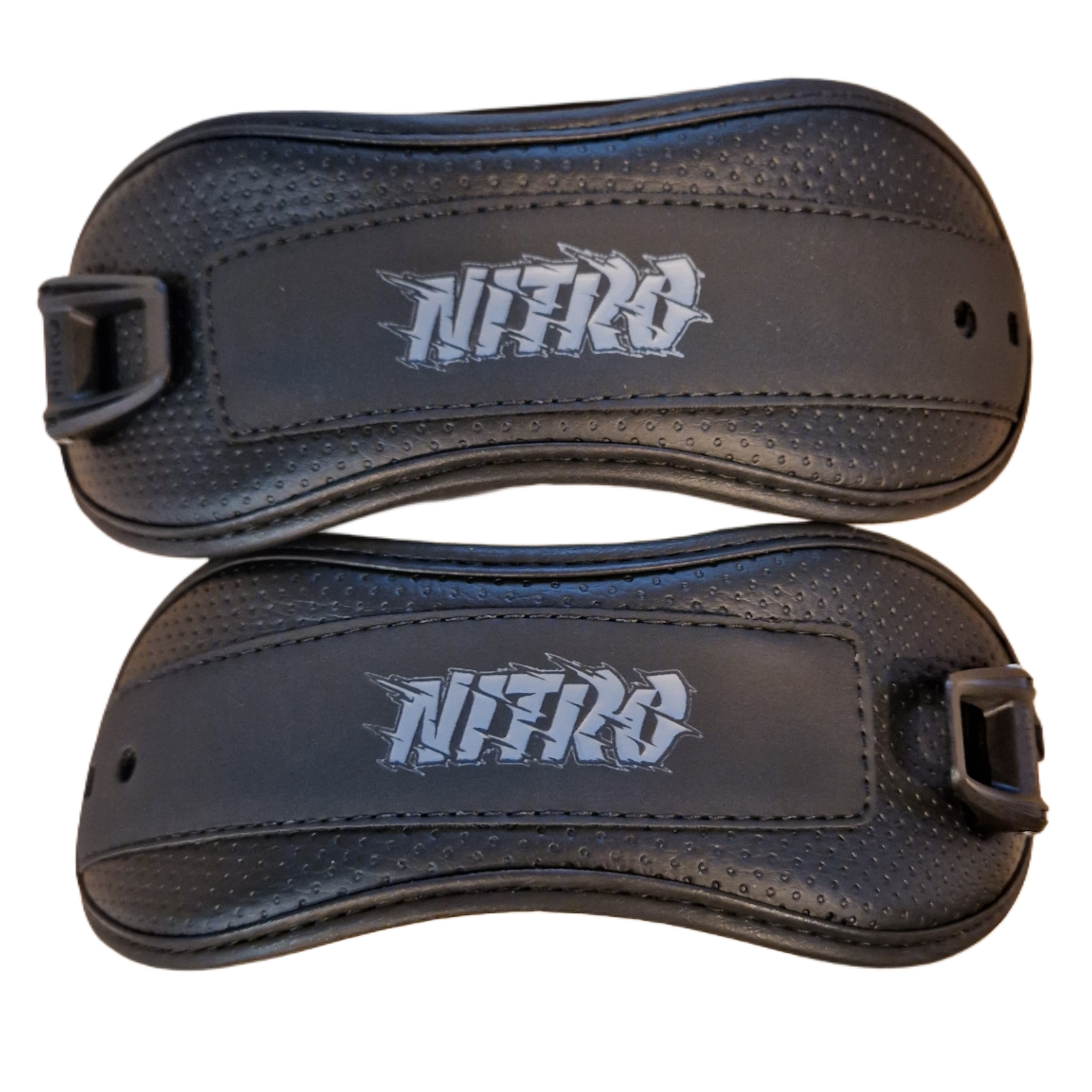 KOMPLET STRAPÓW DO WIĄZAŃ NITRO ZERO ANKLE STRAP WITH CLAMP BLACK ROZMIAR L