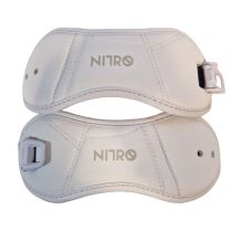 KOMPLET STRAPÓW DO WIĄZAŃ NITRO ANKLE STRAP WITH CLAMP WHITE ROZMIAR L