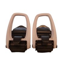 KOMPLET POMPEK DO WIĄZAŃ NITRO ANKLE ALU BLACK/WHITE ONE SIZE