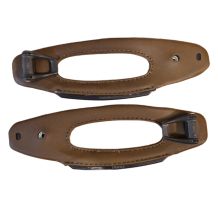 KOMPLET NITRO TOE STRAP BROWN DO WIĄZAŃ MĘSKICH ROZMIAR L