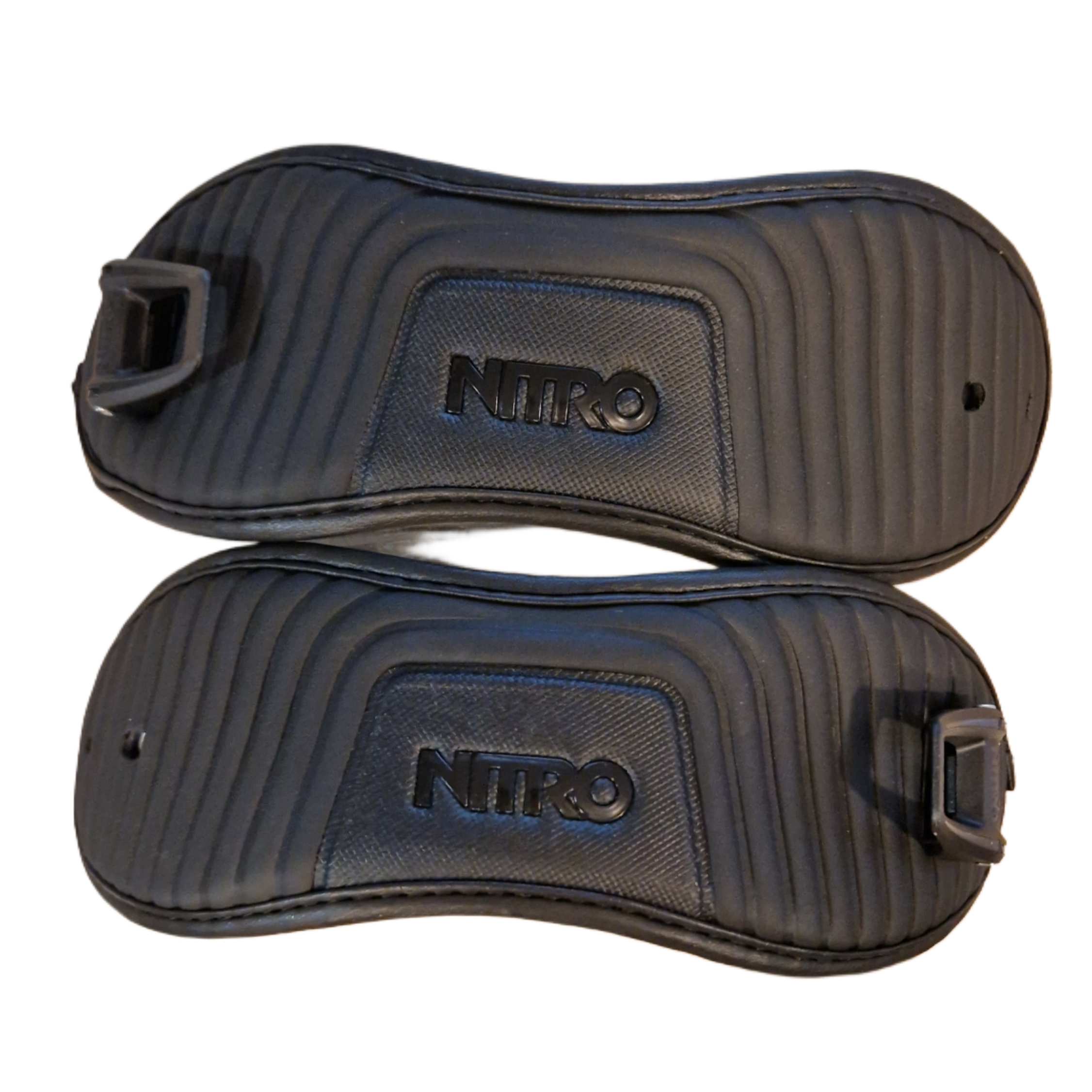 KOMPLET STRAPÓW DO WIĄZAŃ NITRO ANKLE STRAP WITH CLAMP BLACK ROZMIAR M