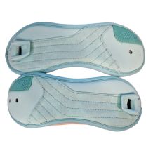 KOMPLET STRAPÓW DO WIĄZAŃ NITRO COSMIC ANKLE STRAP WITH CLAMP TEAL ROZMIAR S/M