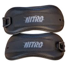 KOMPLET STRAPÓW DO WIĄZAŃ NITRO STAXX ANKLE STRAP WITH CLAMP BLACK ROZMIAR M