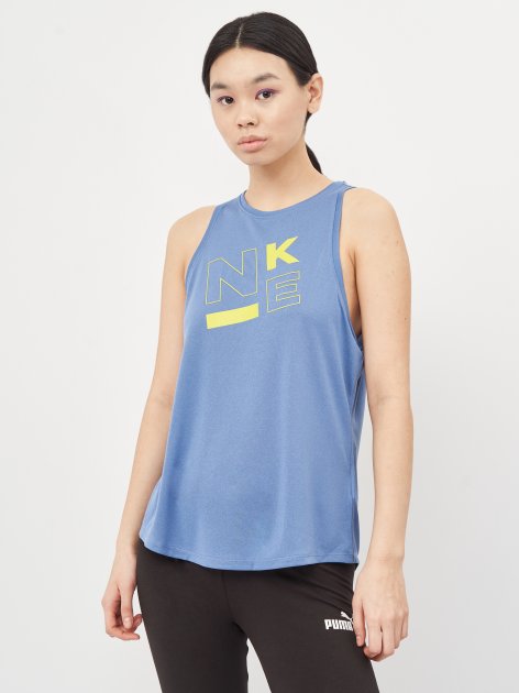 Koszulka Nike W Nk Dry Tank Leg Hi-Neck, rozmiar L