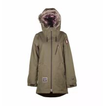 L1 NITRO FAIRBANKS JACKET WOMEN MILITARY KURTKA PARKA SNOWBOARDOWA ROZMIAR S <is>
