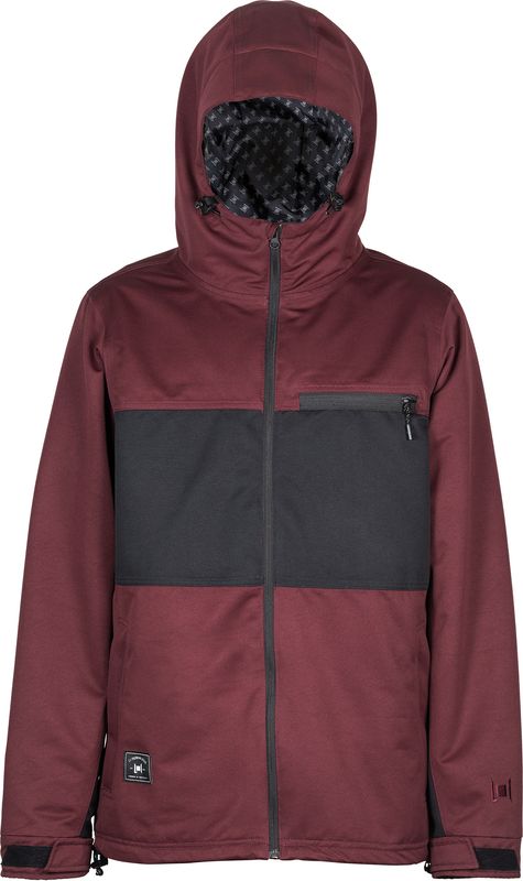 L1 NITRO HASTING JACKET MEN WINE BLACK KURTKA SNOWBOARDOWA ROZMIAR L <is>