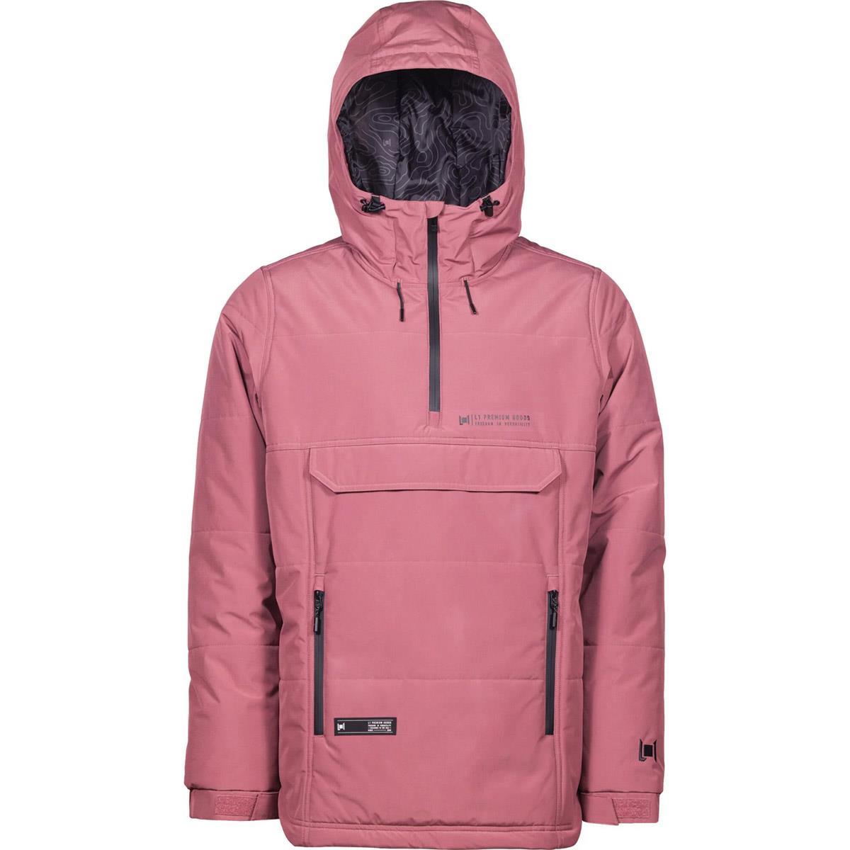 L1 NITRO AFTERSHOCK BURNT ROSE NOWA MĘSKA KURTKA SNOWBOARDOWA NARCIARSKA ANORAK 20K/20K ROZMIAR L <is>