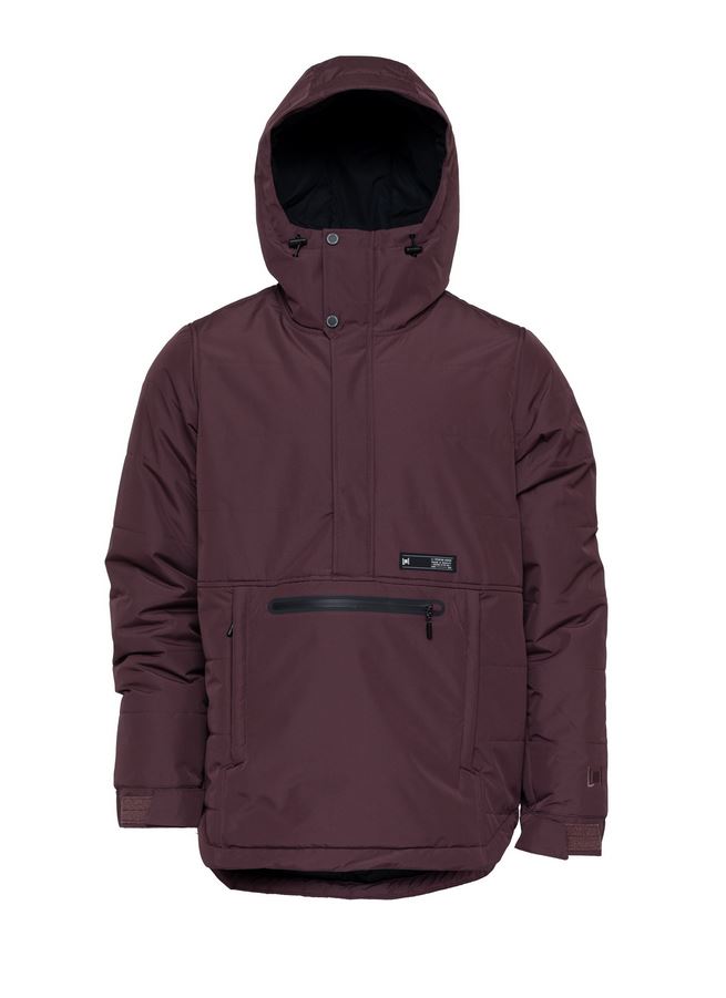L1 NITRO AFTERSHOCK JACKET HUCKLEBERRY NOWA MĘSKA KURTKA SNOWBOARDOWA NARCIARSKA ANORAK 20K/20K ROZMIAR L <is>
