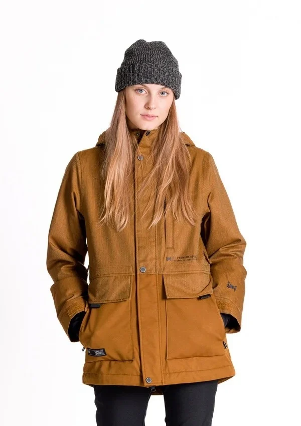 L1 NITRO ANWEN JACKET AMBER NOWA DAMSKA KURTKA SNOWBOARDOWA 20K/20K ROZMIAR S <is>