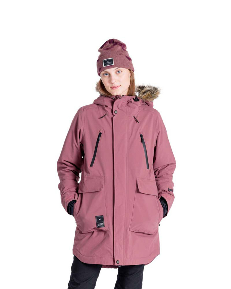 L1 NITRO FAIRBANKS BURNT ROSE NOWA KURTKA PARKA SNOWBOARDOWA ROZMIAR S 20K/20K<is>