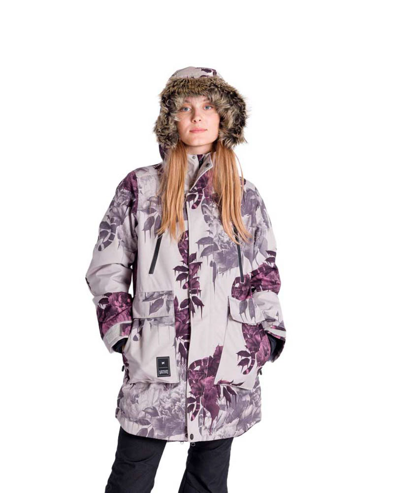 L1 NITRO FAIRBANKS GHOSTED PRINT NOWA KURTKA PARKA SNOWBOARDOWA ROZMIAR S 20K/20K<is>