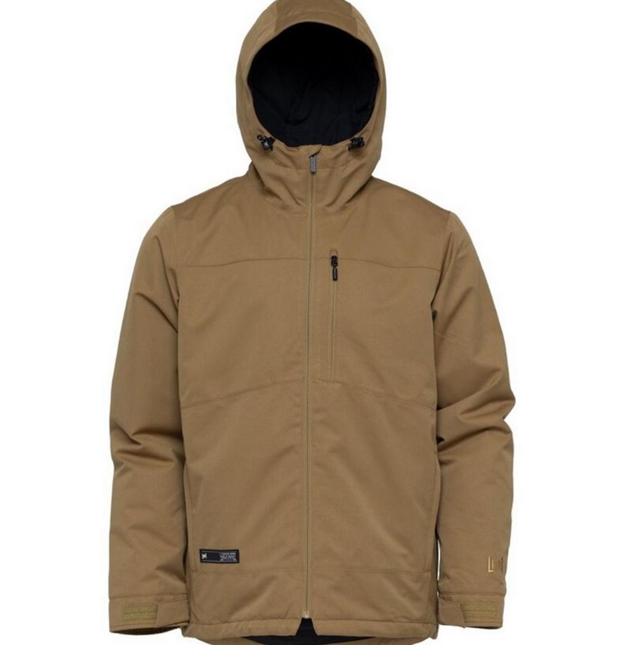 L1 NITRO HASTING JACKET DULL GOLD NOWA MĘSKA KURTKA SNOWBOARDOWA 20K/20K ROZMIAR L <is>
