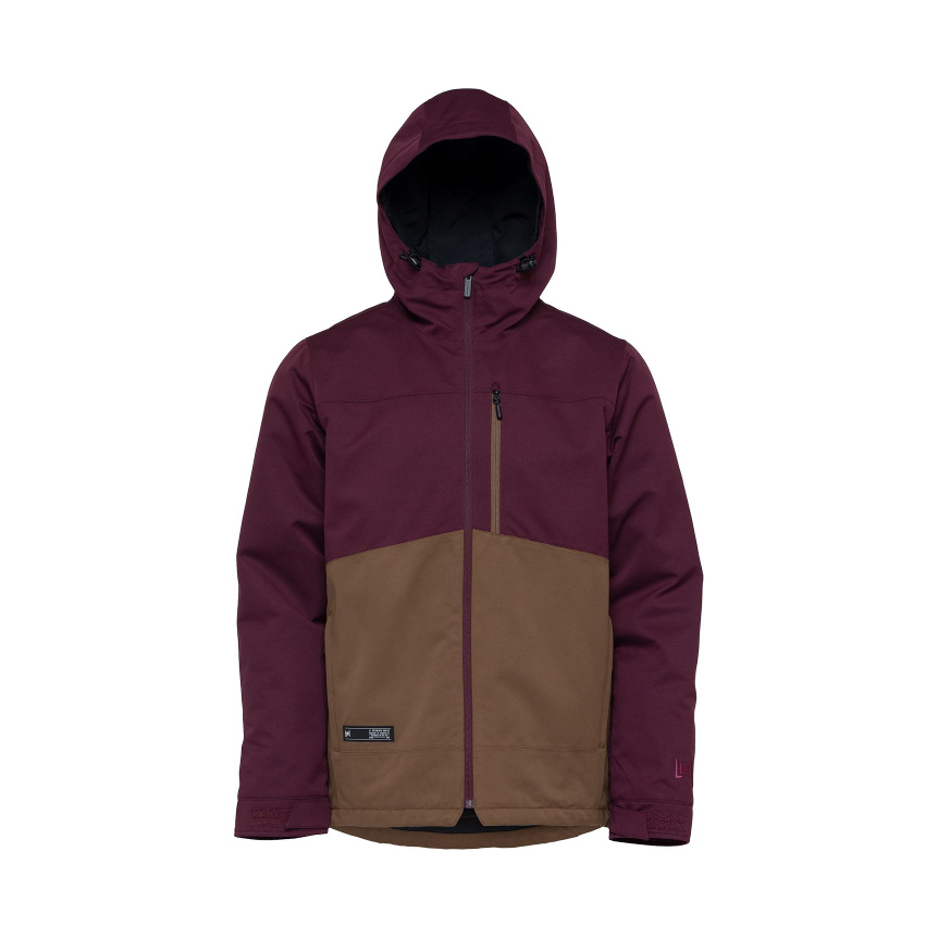L1 NITRO HASTING JACKET PORT COFFEE NOWA MĘSKA KURTKA SNOWBOARDOWA 20K/20K ROZMIAR L <is>