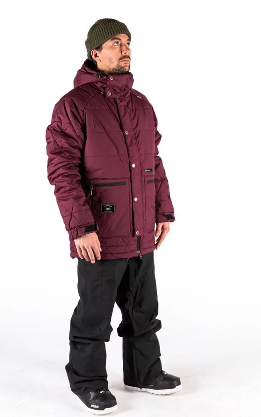 L1 NITRO HORIZON JACKET MEN WINE KURTKA SNOWBOARDOWA ROZMIAR L <is>