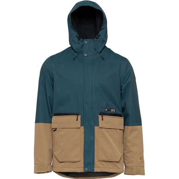 L1 NITRO LEGACY JACKET ABYSS GOLD NOWA MĘSKA KURTKA SNOWBOARDOWA NARCIARSKA 20K/20K ROZMIAR L <is>