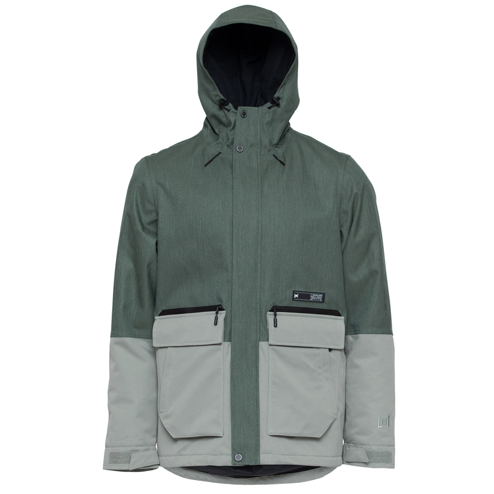 L1 NITRO LEGACY JACKET MEN THYME/SHADOW NOWA MĘSKA KURTKA SNOWBOARDOWA NARCIARSKA 20K/20K ROZMIAR L <is>