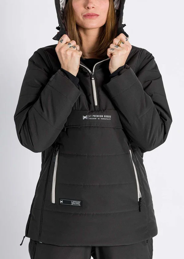 L1 NITRO SNOWBLIND JACKET WOMEN PHANTOM NOWA KURTKA SNOWBORDOWA ANORAK ROZMIAR S <is>