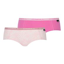 MAJTKI DAMSKIE O'NEILL HIPSTER WOMEN 2-PACK ISLAND SKY/ELECTRIC FUCHSIA ROZMIAR S