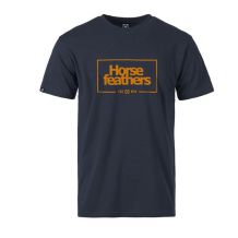 MĘSKA KOSZULKA HORSEFEATHERS LABEL TEE MIDNIGHT NAVY ROZMIAR S