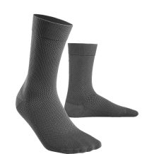 MĘSKIE SKARPETY CEP BUSINESS MID-CUT V2 SOCKS MEN GREY ROZMIAR III 39-42 EU