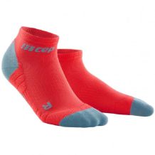 MĘSKIE SKARPETY CEP COMPRESSION LOW-CUT SOCKS MEN LAVA/GREY ROZMIAR III/M 39-42