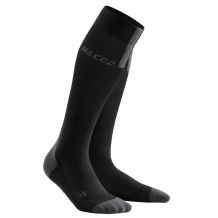 MĘSKIE SKARPETY CEP RUN SOCKS 3.0 MEN BLACK/DARK GREY ROZMIAR V