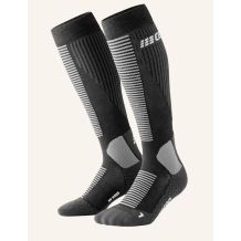 MĘSKIE SKARPETY CEP SKI TOURING SOCKS TALL V2 MERINO BLACK ROZMIAR IV