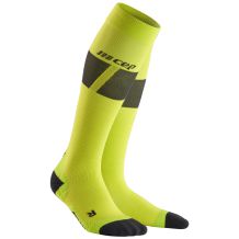 MĘSKIE SKARPETY CEP SKI ULTRALIGHT SOCKS MEN LIME/DARK GREY ROZMIAR III