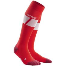 MĘSKIE SKARPETY CEP SKI ULTRALIGHT SOCKS MEN RED/WHITE ROZMIAR III