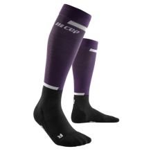 MĘSKIE SKARPETY CEP THE RUN SOCKS V4 TALL VIOLET/BLACK ROZMIAR III / M