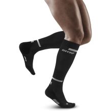 MĘSKIE SKARPETY CEP THE RUN SOCKS V4 TALL BLACK ROZMIAR III / M