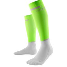 MĘSKIE SKARPETY CEP THE RUN SOCKS V4 TALL GREEN/WHITE ROZMIAR III / M