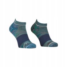 MĘSKIE SKARPETY TREKKINGOWE ORTOVOX ALPINE LOW SOCKS BLUE PETROL ROZMIAR EU 42-44 MERINO
