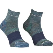 MĘSKIE SKARPETY TREKKINGOWE ORTOVOX ALPINE QUARTER SOCKS BLUE PETROL ROZMIAR EU 45-47 MERINO