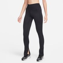 NIKE ONE HIGH WAISTED FL SPLIT-HEM NOWE DAMSKIE LEGGINSY SPODNIE SPORTOWE ROZMIAR XS <is>