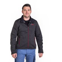 Nowa bluza Fliegl Strickhybridjacke Black, rozmiar XL