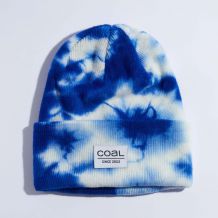 NOWA CZAPKA COAL THE STANDARD BEANIE BLUE TIE DYE