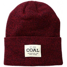 NOWA CZAPKA COAL THE UNIFORM BEANIE DARK BURGUNDY MARL