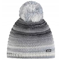 NOWA CZAPKA EISBAR MIKATA POMPON MU MILK GREY - MERINO