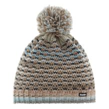 NOWA CZAPKA EISBAR STRAVO POMPON BEANIE FROST BEIGE - MERINO