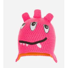 Nowa czapka MCKINLEY Monsters III Pink/Orange, rozmiar 48-50