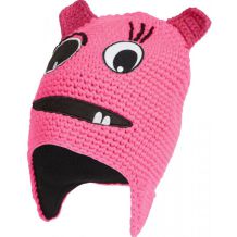 Nowa czapka MCKINLEY Monsters III Pink/Black, rozmiar 48-50