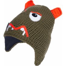 Nowa czapka MCKINLEY Monsters III Olive, rozmiar 48-50