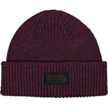 NOWA CZAPKA MONS ROYALE FISHERMAN'S BEANIE 2.0 WINE MARL 100% MERINO