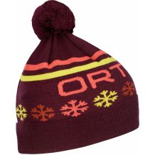 NOWA CZAPKA ORTOVOX NORDIC KNIT BEANIE DARK WINE ROZMIAR UNI 100% MERINO