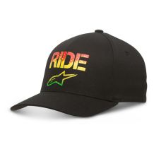 Nowa czapka z daszkiem Alpinestars Ride Speckle Black, rozmiar L/XL