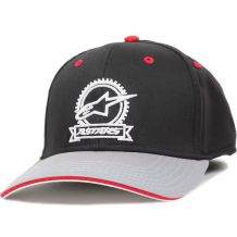 Nowa czapka z daszkiem Alpinestars Rotary Black, rozmiar L/XL